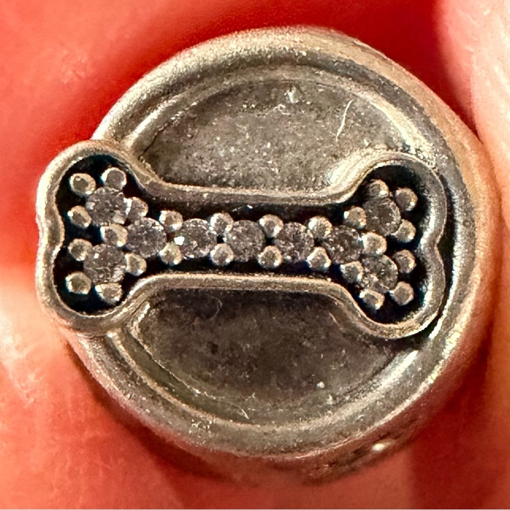 Pandora Dog Bowl with Bone charm